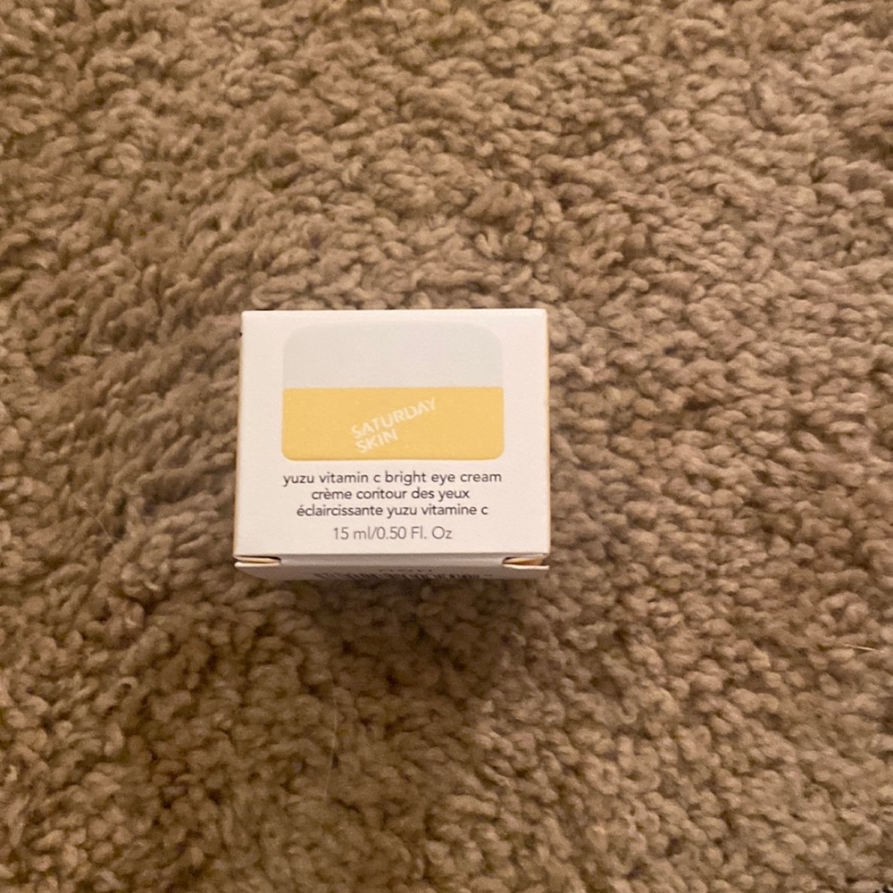 saturday skin vitamin c bright eye cream